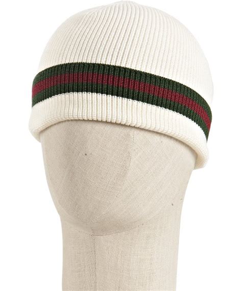 white gucci wool hat|what are Gucci hats.